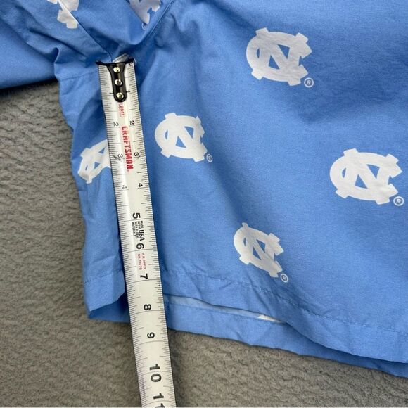 Columbia UNC Swim Trunks Mens 6X Blue Tar Heels Nylon Lined Beach Summer Casual - Picture 11 of 15